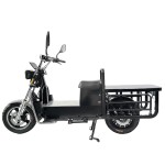 Factory direct sales of electric vehicle iron sheet square lamp head cargo platform Hummer, lead-acid battery / lithium battery electric vehicle